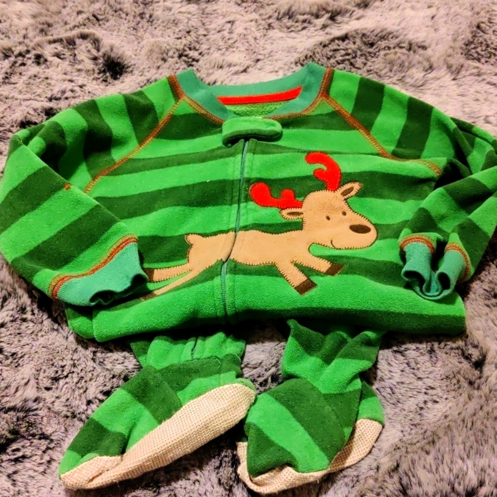Reindeer zip up sleeper